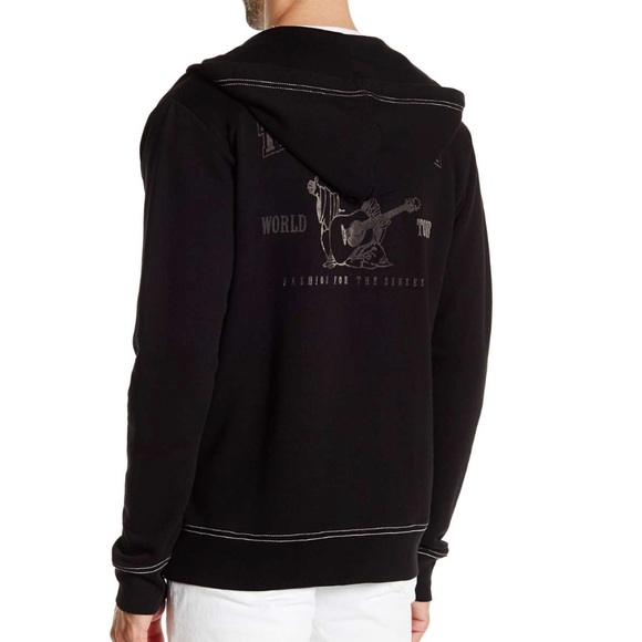 TRUE RELIGION Hoodie in Black - Picture 4 of 6